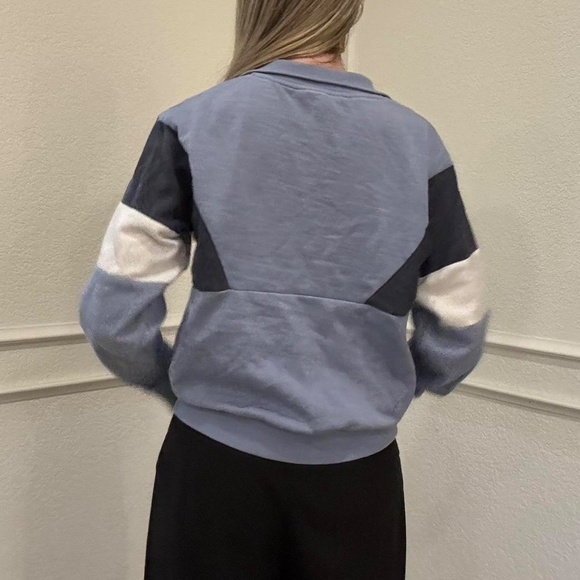 Colorblock Quarter Zip Fleece Pullover - Picture 5 of 6